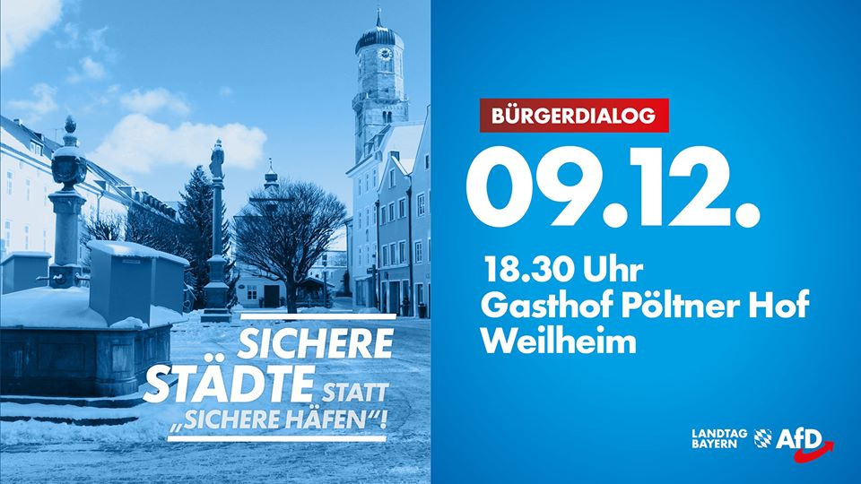 Bürgerdialog in Weilheim 1 Weilheim