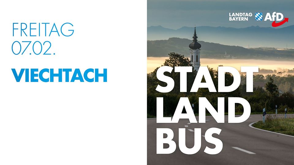 Das AfD Bürgermobil kommt nach Viechtach! 1 Viechtach
